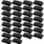 surepromise 30pcs Memorial Armband Funeral Mourning Black Football Soccer Respect Elastic