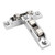 dingchi 2Pcs Push-Pull Window Pulley Zinc Alloy Double Wheel Balance Adjustment Angle Wheel Slide Doors Window Pulley(Flat)