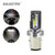 MAXGTRS H6 AC/DC CSP 1860 Chip LED Motorcycle Headlight Bulb - BA20D White 18W 1600LM