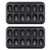SJENERT 2 Pack Nonstick Madeleine Pan, 12 Cavity Shell Shape Carbon Steel Baking Cake Mold Pan Oven Baking(2 Pack Black) SJENERT 2 Pack Nonstick Madeleine Pan, 12 Cavity Shell Shape Carbon Steel Baking Cake Mold Pan Oven Baking(2 Pack Black)