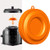 Lid Stand Silicone Lid Holder Accessories Compatible with Ninja Foodi Pressure Cooker and Air Fryer 5 Qt 6.5 Qt and 8 Quart (Orange)