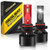 9012 LED Headlight Bulbs, CAR ROVER 100W High Power 20,000LM Extremely Bright 6000K CSP Chips HIR2 Conversion Kit Adjustable Beam