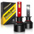 H1 LED Headlight Bulb, CAR ROVER 100W High Power 20,000LM Extremely Bright 6000K CSP Chips Conversion Kit Adjustable Beam