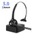 Bluetooth Headset, Trucker Bluetooth Headset, V5.0 Handsfree Wireless Phone Headset with Charging Station, Noice Cancelling, Bluetooth Headset with Microphone, Suitable for Call Center Office Phone
