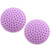 HJ Garden 2PCS Wall Protectors Door Handle Bumpers Buffer Guard Doorknob Rubber Self Adhesive Silencer Crash Pad for Home Office Doorstop Door Stopper(Purple)