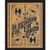 RoomMates Star Wars Galaxy Far Far Away Cork Wall Art,Black