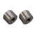 Steel Female 3/4 NPT Weld On Bung, 3/4" Weldable Fuel Tank Fitting, Pack of 2, Natural
