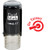 Round Teacher Stamp - ON Target! - RED Ink