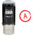 Grade A - ExcelMark Self-Inking Round Teacher Stamp - Red Ink