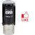 Like - ExcelMark Self-Inking Round Teacher Stamp - Red Ink