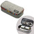 ZIPIT Jumbo Pencil Case, Grey, Big Pencil Case (LDCO-2)