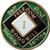 1 Year Green and Black NA Medallion Official Narcotics Anonymous Chip