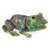 Folkmanis Frog Life Cycle Hand Puppet, Green, 8"