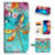 for Samsung A10E, A20E, Designed Flip Wallet Phone Case Cover, A21095 Dragonfly