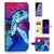 (for Samsung Galaxy S9) Flip Wallet Case Cover & Screen Protector Bundle - A20298 Turtle Paint
