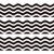 Black White Stripe Bulletin Board Border Trim for Classroom Decoration Scalloped 36ft