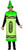 Rasta Imposta Crayola, Green, Adult Small/Medium