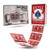 Magic Makers Bicycle Red Double Back Deck