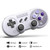 8Bitdo SN30 Pro Wireless Bluetooth Controller with Joysticks Rumble Vibration USB-C Cable Gamepad for Windows, Mac OS, Android, Steam, Compatible with Nintendo Switch