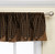 Park Designs Sturbridge Point Valance, 72 x 15, Black