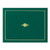 PaperDirect Green Certificate Jacket with Gold Foil Crest 9-½ x 12 Inch Folded Holds 8-½ x 11 Inch Certificates 10 Count