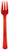Creative Converting Plastic Forks, One Size, Red
