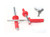 Racer's Speed Shop Red 3/16" Small Head Tri-Fold Exploding Aluminum Mandrel Pop Rivets 100 Pack
