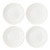 Lenox White Chelse Muse 4Pc Tidbit Plate, 2.25 LB