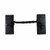 Renovator's Supply Wrought Iron Cabin Hook Black Rustproof Finish 6 in.