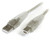StarTech.com 15 ft Transparent USB 2.0 Cable - A to B - USB cable - USB (M) to USB Type B (M) - USB 2.0 - 15 ft - molded - transparent - USB2HAB15T