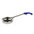 Thunder Group Solid Portion Controller 1-Piece Construction Ladles with Plastic Blue Handle, 8-Ounce