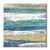 Abstract Painting Canvas Wall Art: Hand Painted Artwork Stripe Picture for Bedroom Wall (24'' x 24'' x 1 Panel)