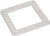 Hayward SPX1097D Cycolac Face Plate Replacement for Select Hayward Automatic Skimmers