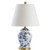 JONATHAN Y JYL3005A Penelope 22" Chinoiserie LED Table Lamp, Classic, Cottage, Traditional, Transitional for Bedroom, Living Room, Office, Blue/White