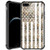 iPhone 8 Plus Case,Green Camouflage American Flag iPhone 7 Plus Cases for Men Boys,Shockproof Anti-Scratch Soft TPU Pattern Design Case for Apple iPhone 7/8 Plus Green Camo USA Flag