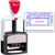 MaxMark Heavy Duty Style Date Stamp with Approved self Inking Stamp - 2 Color Blue/Red Ink