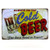 ERLOOD Always On Tap Cold Beer Vintage Funny Home Decor Tin Sign Retro Metal Bar Pub Poster 8 x 12