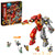 LEGO NINJAGO Fire Stone Mech 71720 Building Kit Featuring Ninja Mech, New 2020 (968 Pieces)