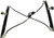Dorman 740-534 Front Driver Side Power Window Regulator for Select Chrysler / Dodge Models