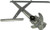 Dorman 740-614 Front Driver Side Manual Window Regulator for Select Toyota Models