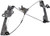 Dorman 752-060 Front Driver Side Window Regulator for Select Nissan Models