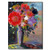 Sunlight Bouquet by Sheila Gold Ornate Frameen, 35x47 inches Canvas Wall Art
