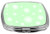 Rikki Knight Compact Mirror, Ghost Green Bubbles