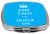 Rikki Knight Keep Calm And Quack On Compact Mirror, Sky Blue, 3 Ounce