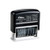 Shiny Self Inking Rubber Date Stamp - S-312 - RED INK Phrase Dater (42514-R)