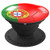 Soccer Ball With Portugal Flag T Shirt, Original Artwork PopSockets Grip and Stand for Phones and Tablets