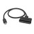 StarTech.com USB C to SATA Adapter - External Hard Drive Connector for 2.5'' SATA Drives - SATA SSD / HDD to USB C Cable (USB31CSAT3CB)