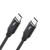 6.6ft (2m) Thunderbolt 3 Cable, 100W 20Gbps, Nylon Braided, Thunderbolt 3 to Thunderbolt 3 Cord, for Thunderbolt 3 (USB C) Hub, Adapter, Devices, 20V/5A