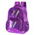 Sequin School Backpack for Girls Kids Cute Elementary Book Bag Teen Glitter Flip Sparkly Holographic Purple Back Pack