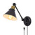 TRLIFE Plug in Wall Sconce, Dimmable Swing Arm Wall Light with Plug Wall Sconce with On/Off Switch, Wall Mounted Industrial Wall Sconce with 6FT Plug in Cord, E26 Base, UL Listed